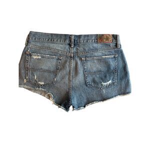 Ralph Lauren Denim & Supply Distressed Boyfriend Cutoff Denim Shorts - Size 31